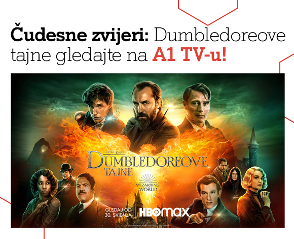 HBO Čudesne zvijeri: Dumbledoreove tajne HBO Čudesne zvijeri: Dumbledoreove tajne