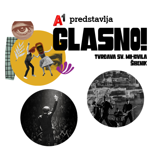 A1 predstavlja GLASNO s Tvrdave festival A1 predstavlja GLASNO s Tvrdave festival