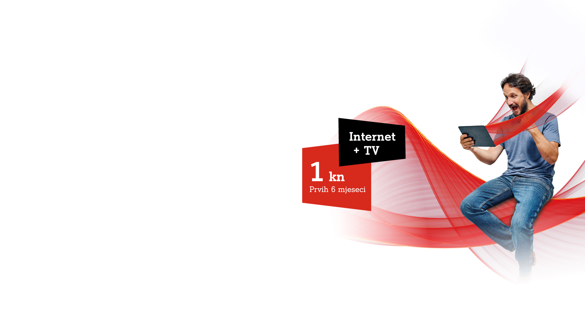 Internet + TV 6 mj. za 1 kn