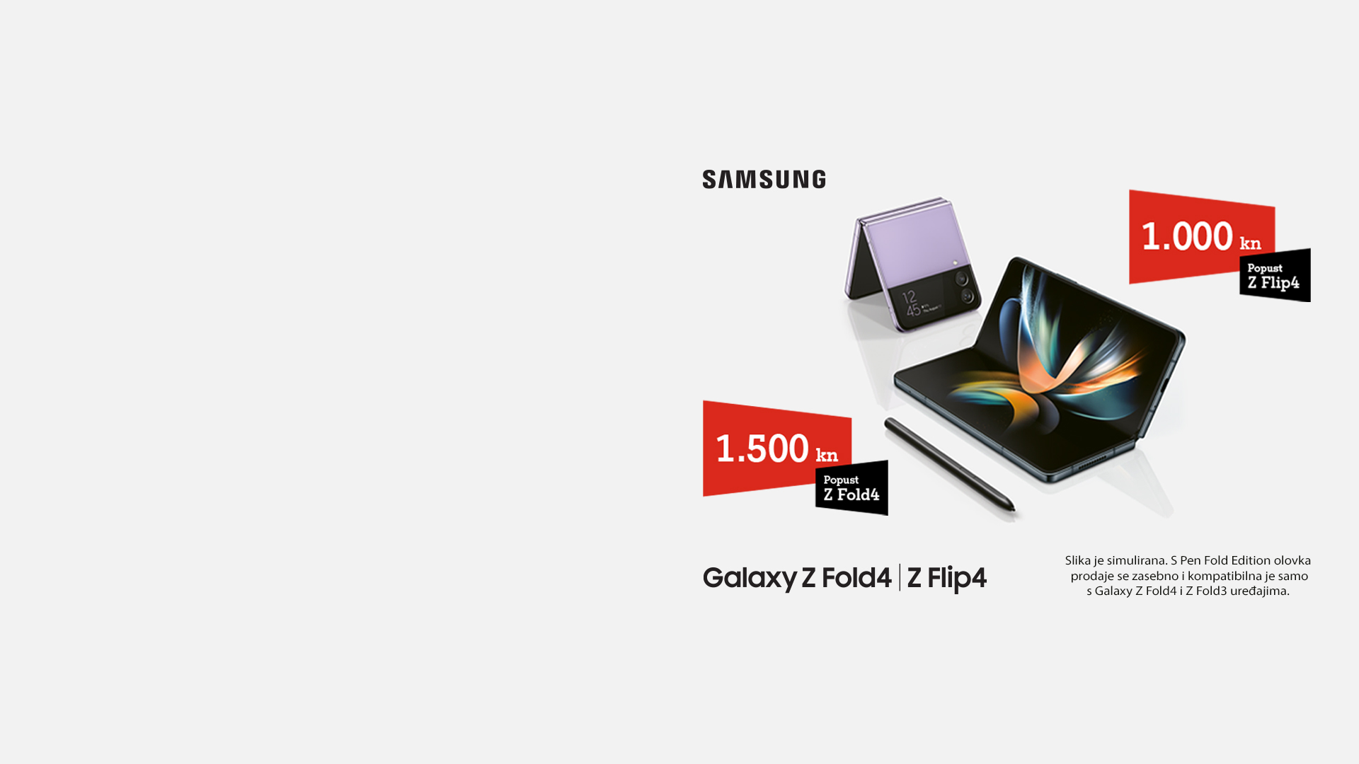 Samsung Galaxy Z Fold4 i Flip4