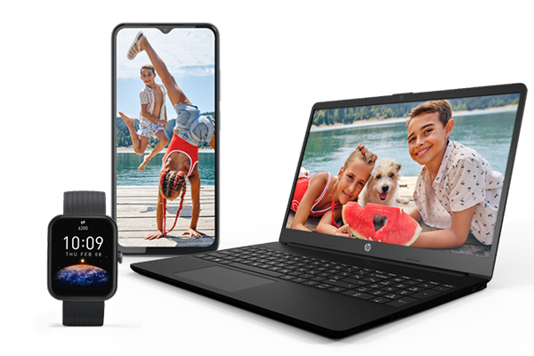 Xiaomi Redmi 10 5G + HP laptop 15s