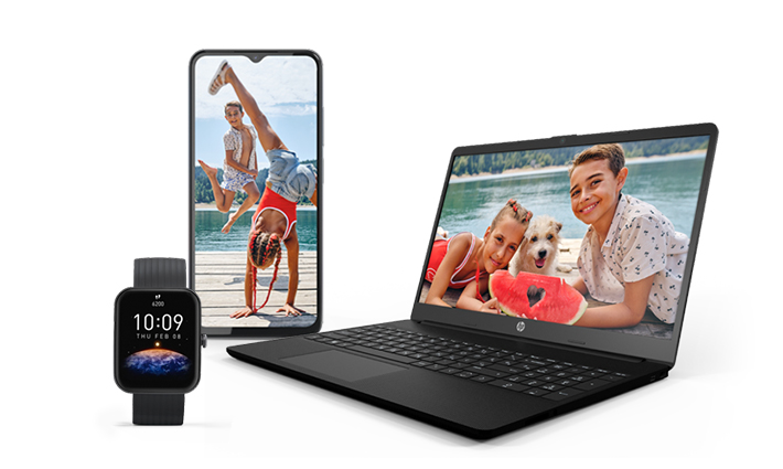 Xiaomi Redmi 10 5G + HP laptop 15s Xiaomi Redmi 10 5G + HP laptop 15s