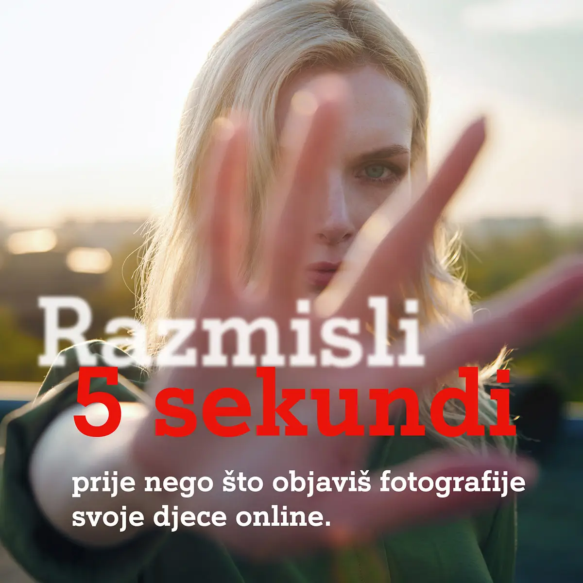 Razmisli prije nego objavis sliku djeteta