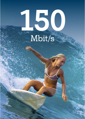 brzina 150 Mbit/s brzina 150 Mbit/s