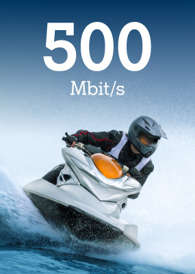 brzina 500 Mbit/s brzina 500 Mbit/s